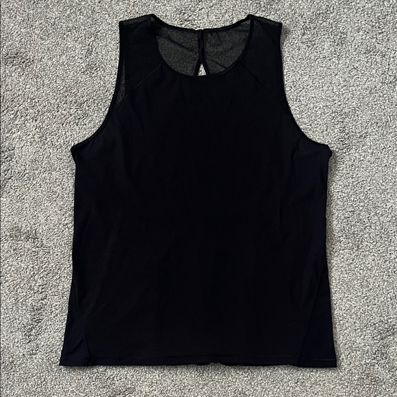 Lululemon Black For the Run Tank Size 8/10 - Picture 1 of 4